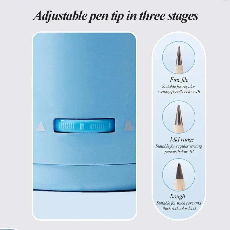 Automatic Pencil Sharpener for Effortless Precision and Convenience-Orizon Depot