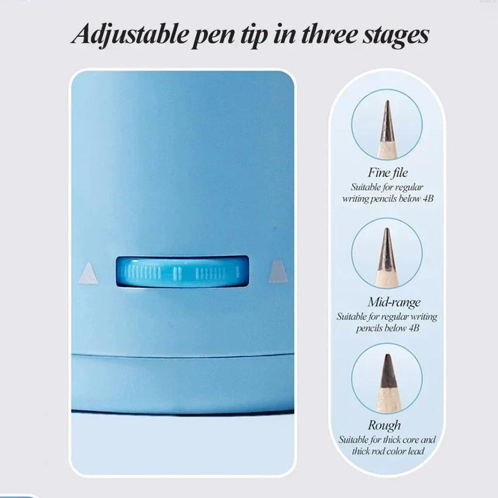 Automatic Pencil Sharpener for Effortless Precision and Convenience-Orizon Depot