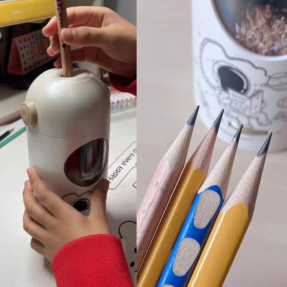 Automatic Pencil Sharpener for Effortless Precision and Convenience-Orizon Depot