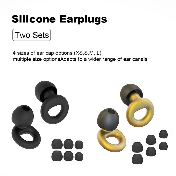 Earplugs for Swimming, Sleep, and Noise Reduction