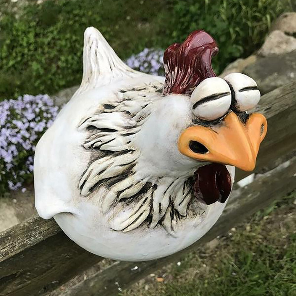 Playful Chicken Wire Decor: Fun Garden Yard Art for Outdoor Spaces-Orizon Depot