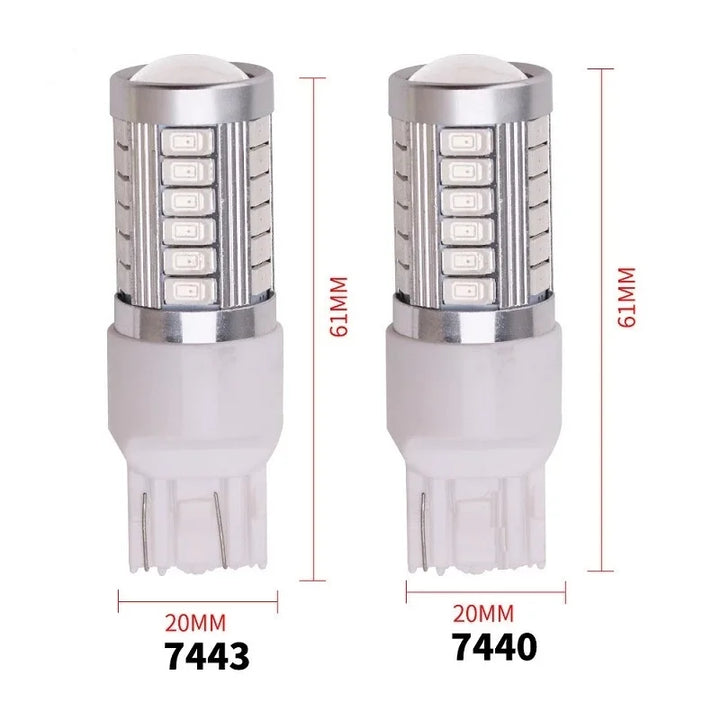 1 PCS 1156/1157 LED Signal Light Bulb 12V 33SMD White