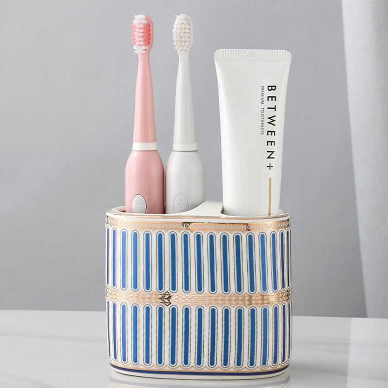 Luxurious Art Deco Bathroom Accessory Holder-Orizon Depot
