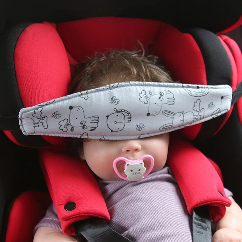 Adjustable Baby Car Seat Head Support for Strollers and Playpens