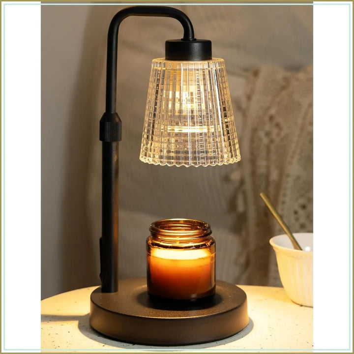 Candle Warmer Lamp with Timer, Dimmable, Adjustable Height