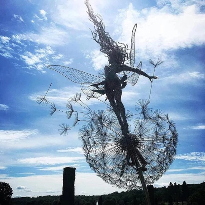 Enchanting Fairy Tale Garden Sculptures - Dreamy Outdoor Decorations-Orizon Depot