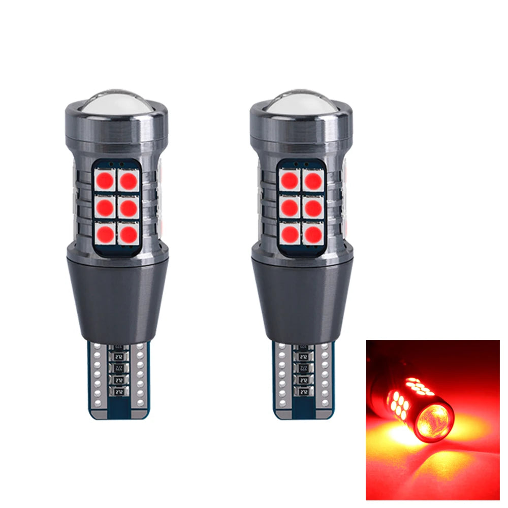 2pcs High Power W16W T15 921 LED Bulbs for Tail Signal Lights