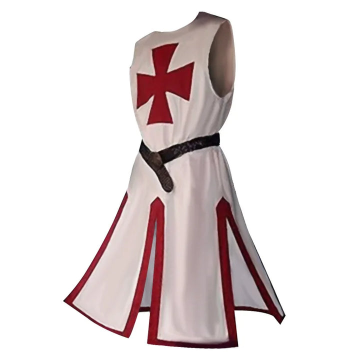 Knights Templar Crusader Costume - Tunic & Cape Set