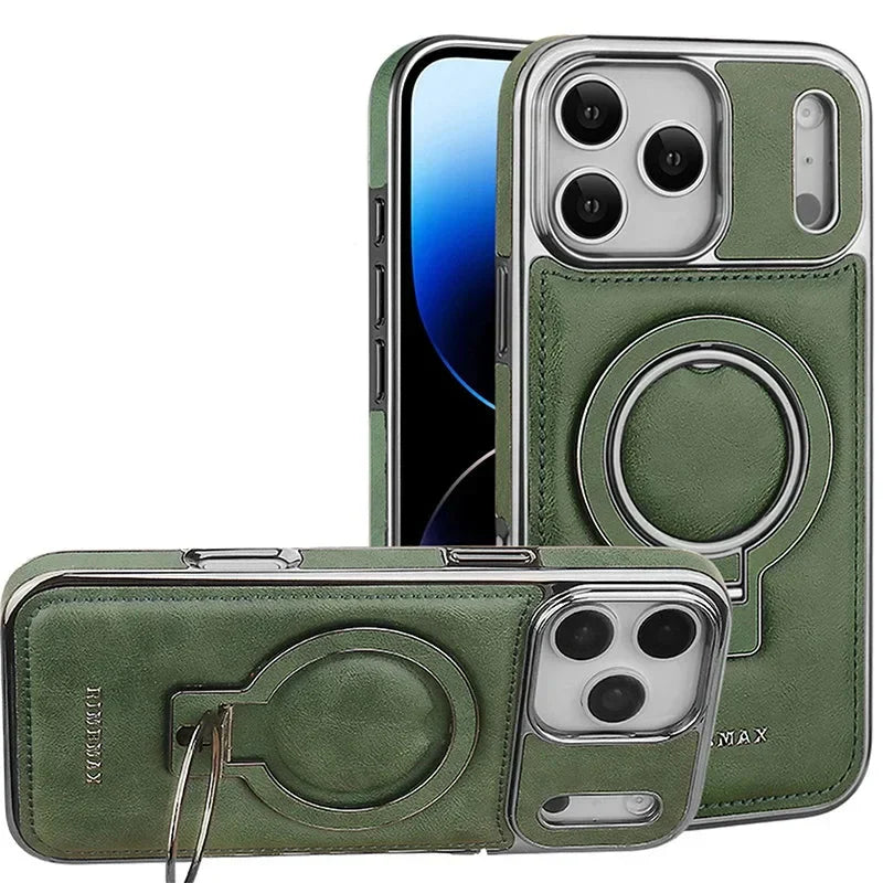Premium Leather iPhone Case for Ultimate Protection and Style-Orizon Depot