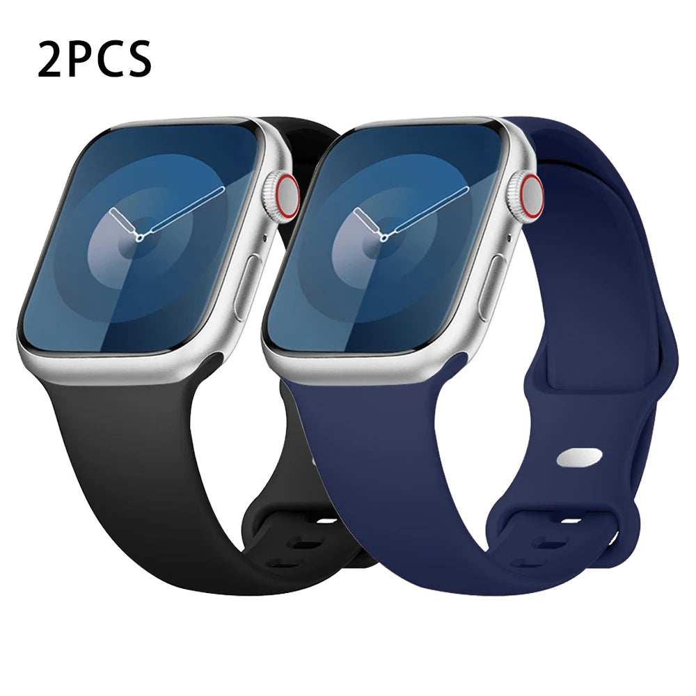 Universal Silicone Strap – Apple Watch Ultra Accessories for iWatch Series