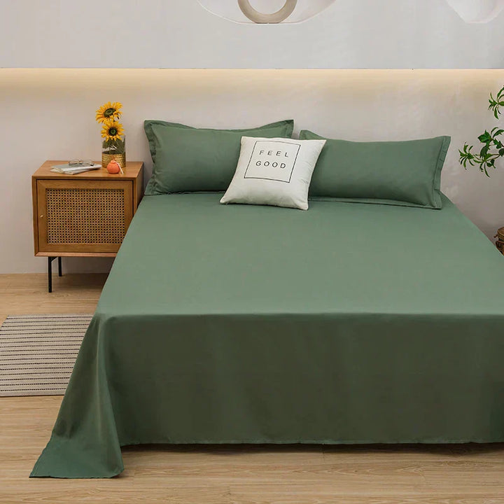 Gentle Touch Linen Bed Sheet - Soft and Breathable Bedding Set-Orizon Depot