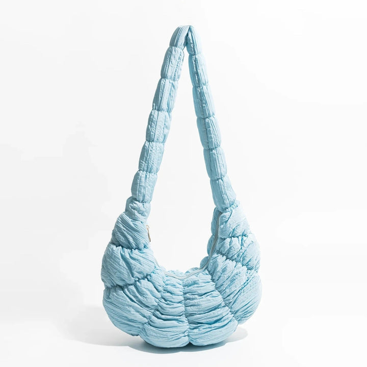 Puff Croissant Shoulder Bag - Stylish and Versatile Handbag-Orizon Depot