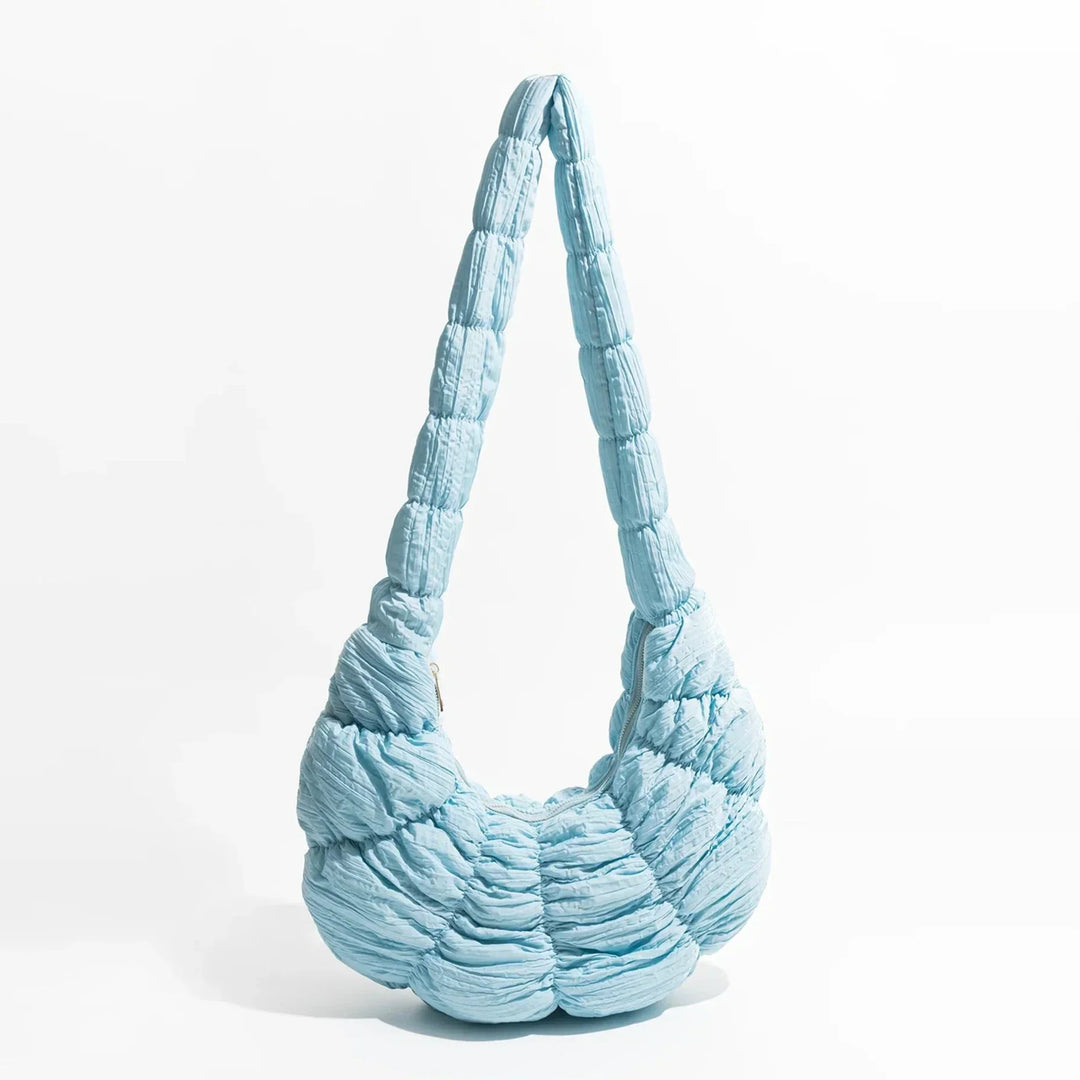 Puff Croissant Shoulder Bag - Stylish and Versatile Handbag-Orizon Depot