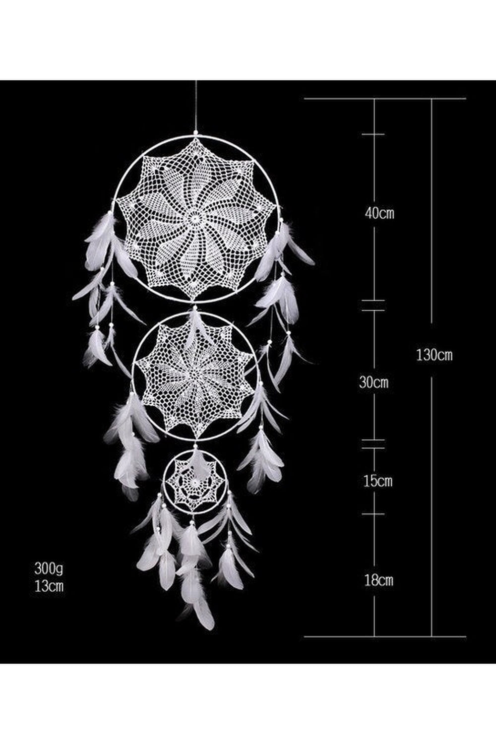 Large Dreamcatcher Decorative Piece for Home Decor-Orizon Depot