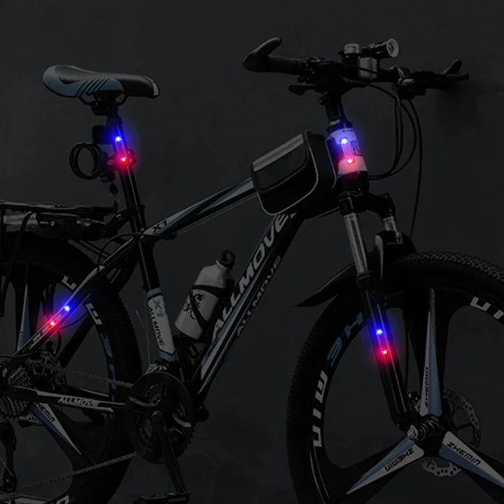 Mini Motorcycle Warning Light - Wireless Anti-Theft LED Caution Lamp