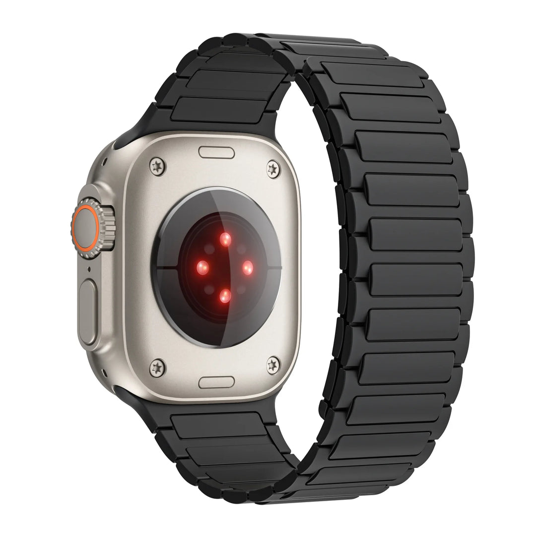 Men's Silicone Strap for Apple Watch Ultra Accessories