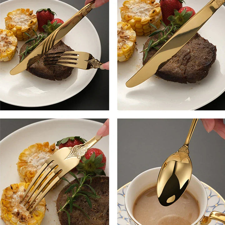Cutlery Set for Effortless Meal Preparation and Serving-Orizon Depot