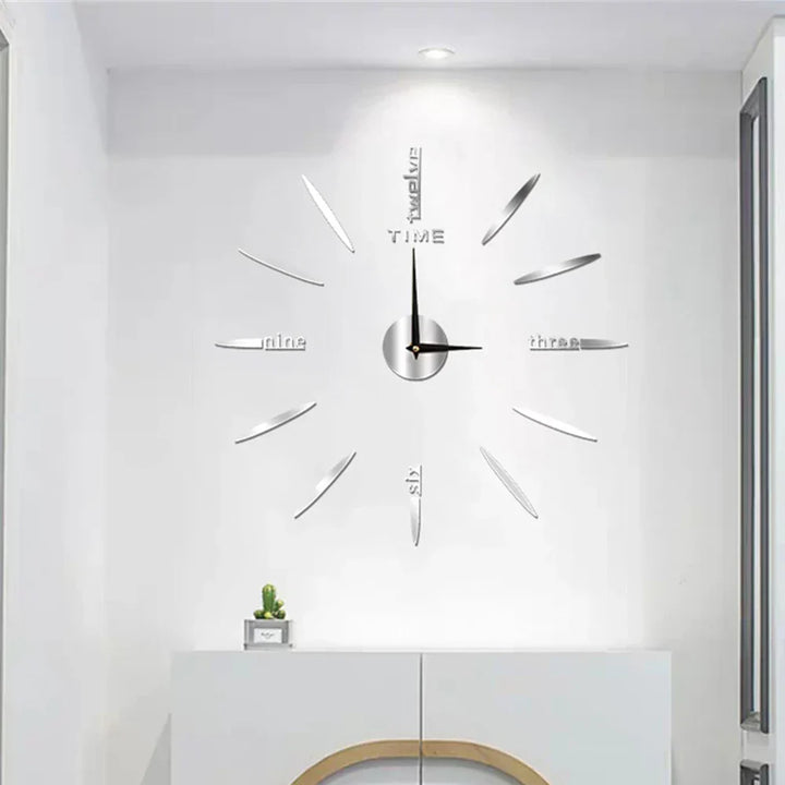 Large Unique Style Acrylic Wall Clock for Home Decor-Orizon Depot