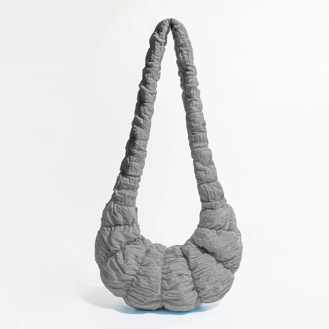 Puff Croissant Shoulder Bag - Stylish and Versatile Handbag-Orizon Depot