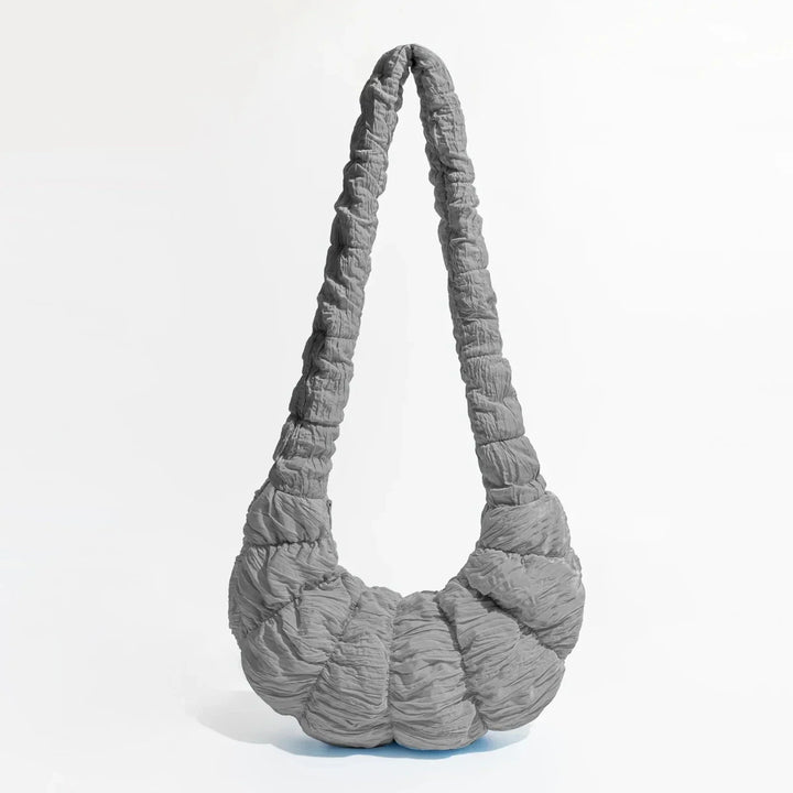 Puff Croissant Shoulder Bag - Stylish and Versatile Handbag-Orizon Depot