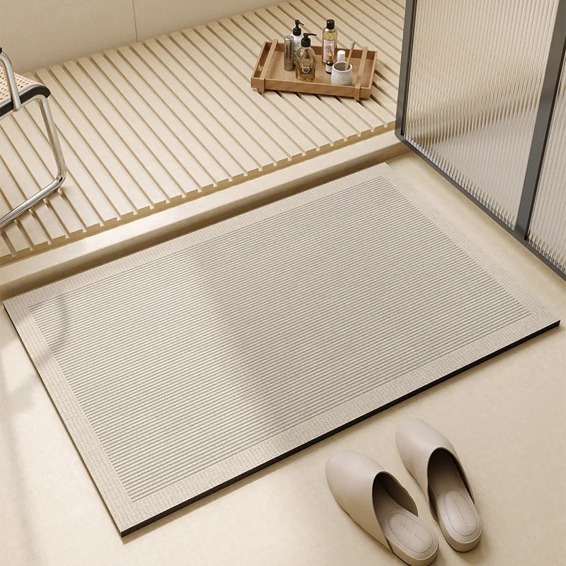 Quick-Dry Non-Slip Bath Mat | Super Absorbent Bathroom Floor Mat