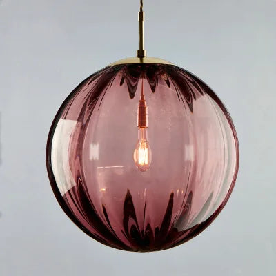 Contemporary Glass Ball Pendant Light | Nordic Style for Any Room