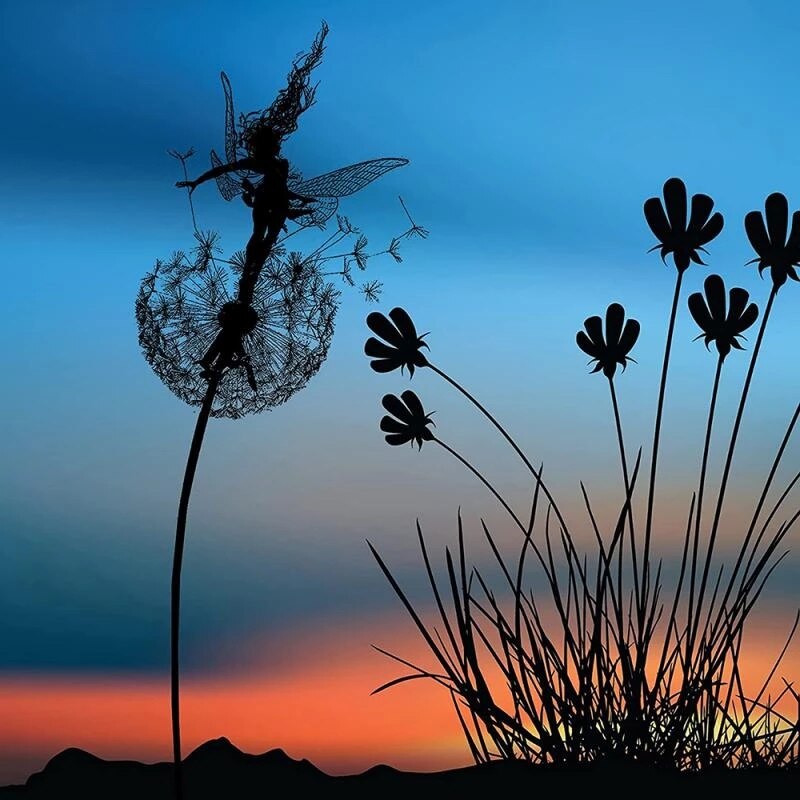 Enchanting Fairy Tale Garden Sculptures - Dreamy Outdoor Decorations-Orizon Depot