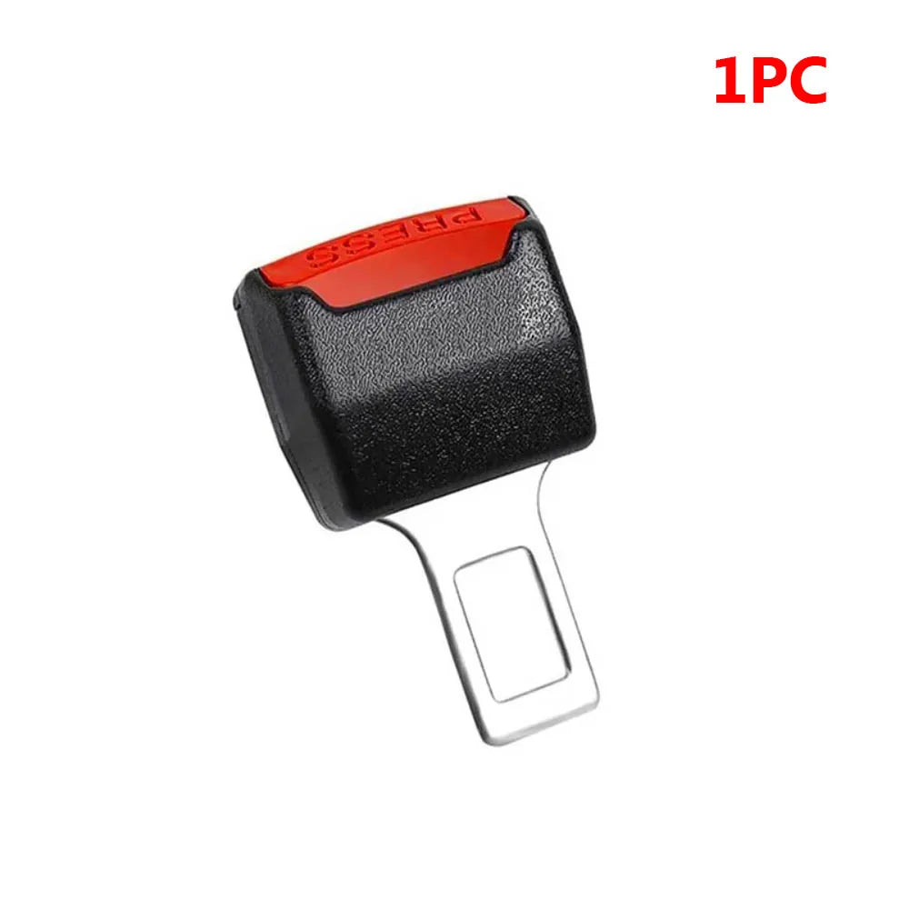 4PC Car Seat Belt Clip Extender Safety Lock Buckle Plug Accessory