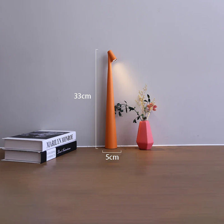 Rechargeable Touch Dimmable LED Table Lamp for Modern Spaces