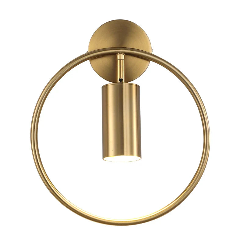 Nordic Gold Minimalist Wall Light for Modern Home Decor