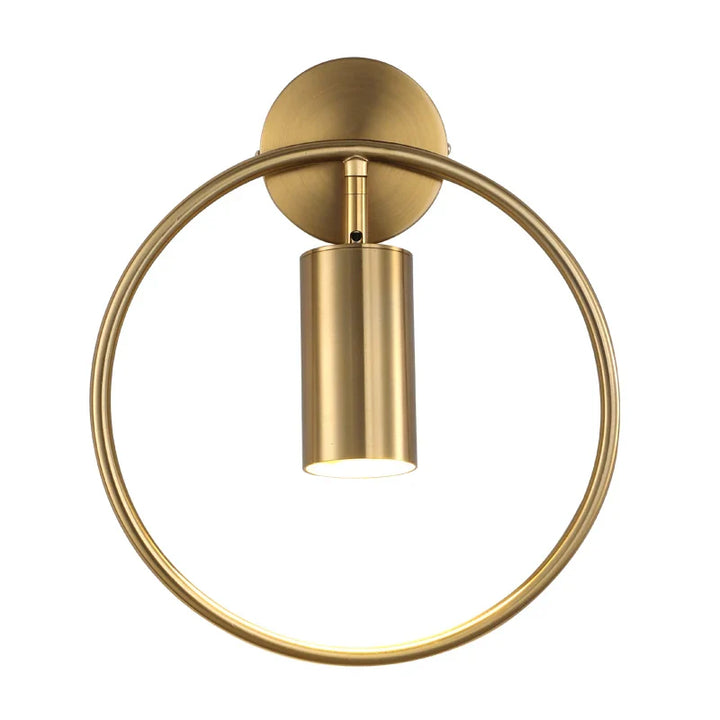 Nordic Gold Minimalist Wall Light for Modern Home Decor
