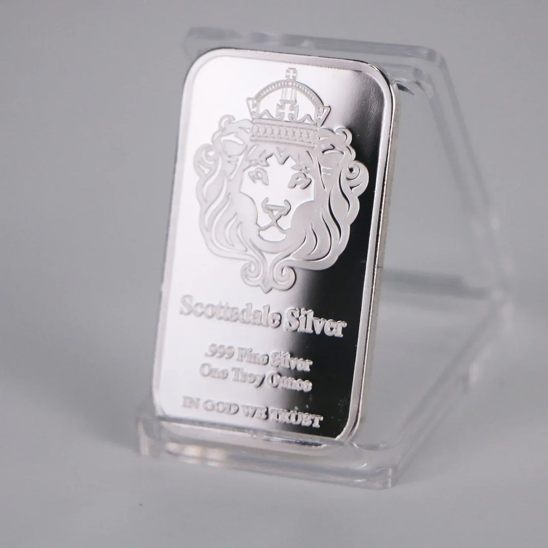 Men's 1 Troy Ounce Fine Silver Bullion Bar Set