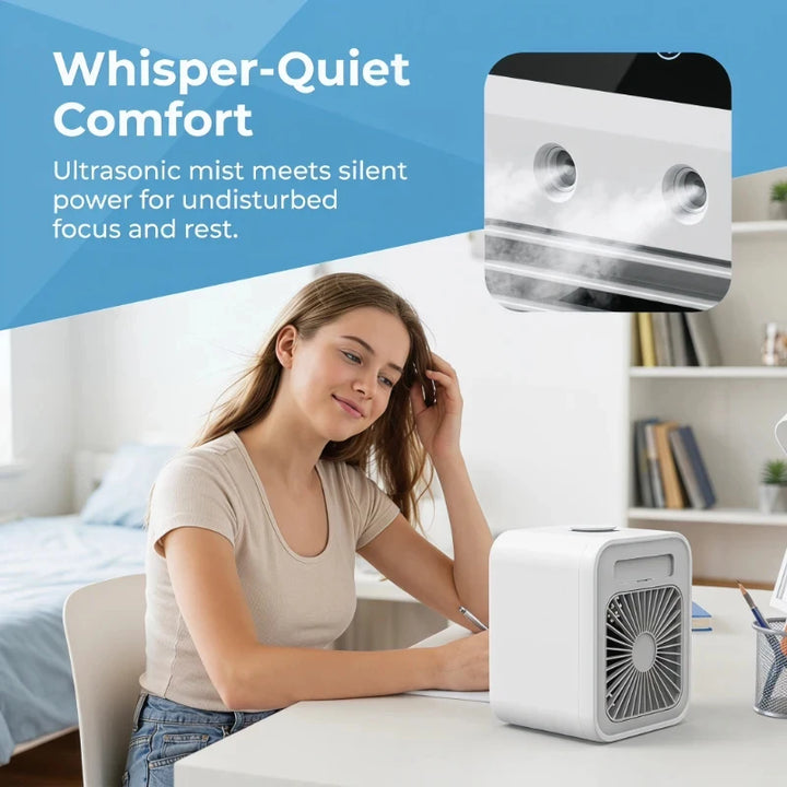 Multifunctional Rechargeable Mini Spray Cooling Fan