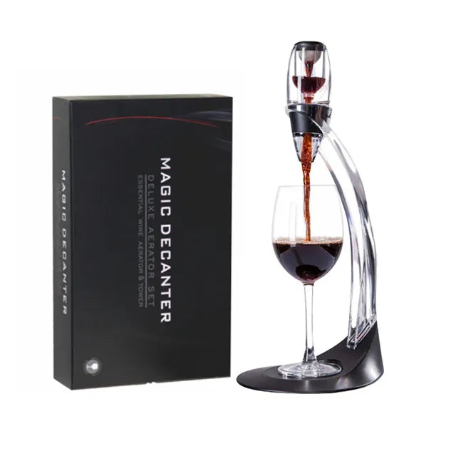 Wine Aerator and Decanter Set with Filters and Stand Diffuser-Orizon Depot