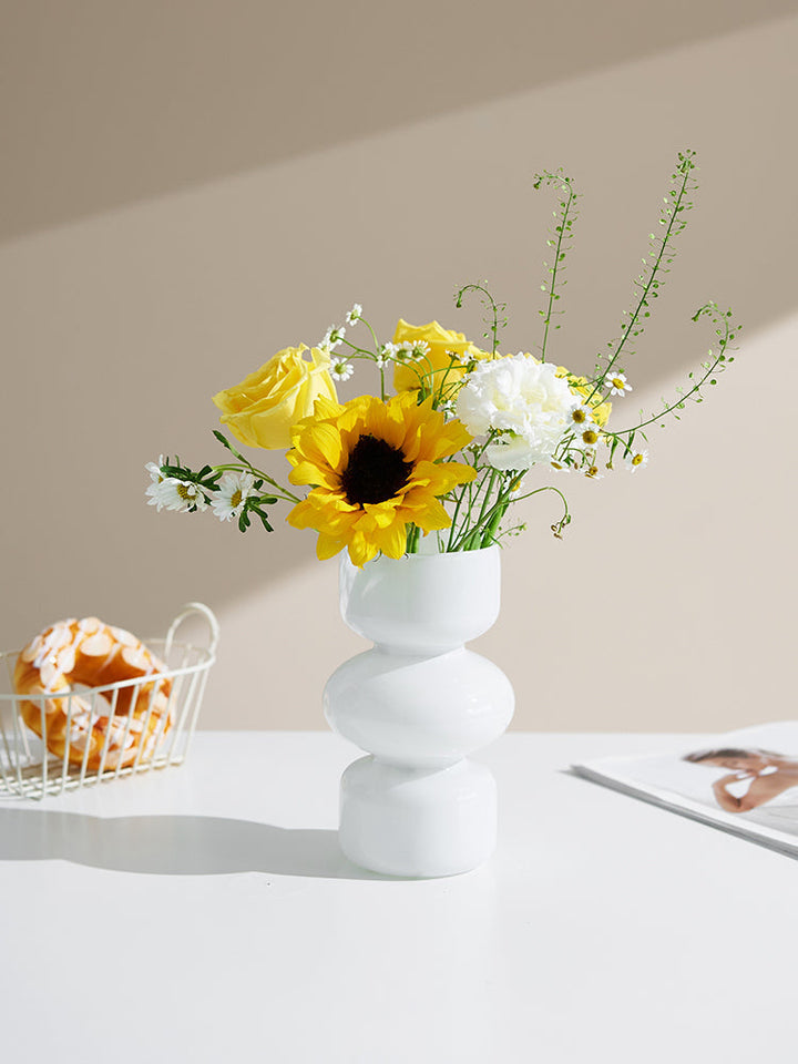 Multicolor Glass Animal Vase - Unique Home Decor Accent-Orizon Depot