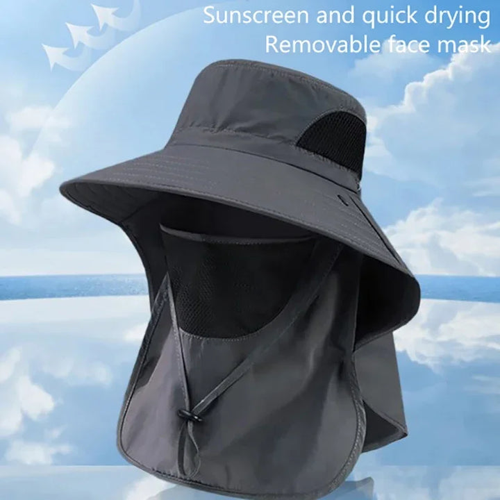 UV Protection Summer Sun Hat for Outdoor Activities - Fishing, Hiking, Camping