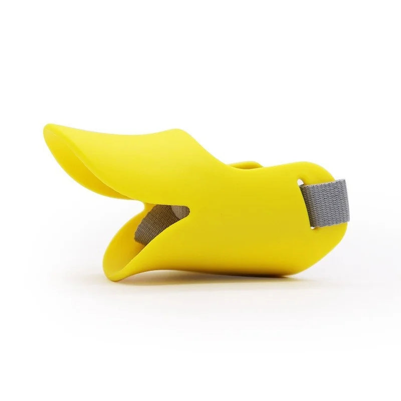 Adjustable Silicone Duck Muzzle for Dogs - Anti-Bite Barking Accessory