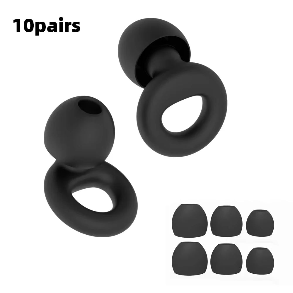 Earplugs for Swimming, Sleep, and Noise Reduction