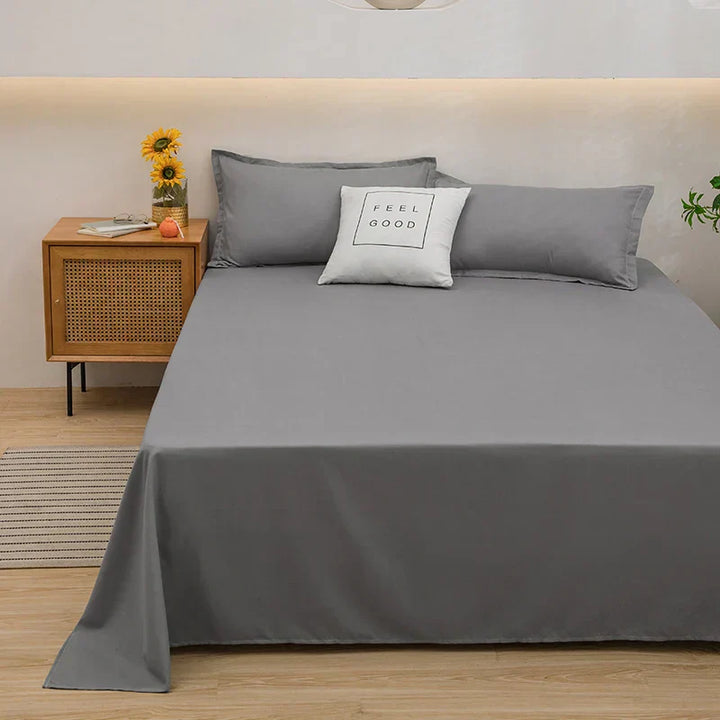 Gentle Touch Linen Bed Sheet - Soft and Breathable Bedding Set-Orizon Depot