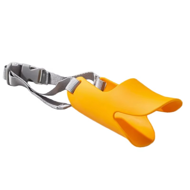 Adjustable Silicone Duckbill Dog Muzzle for Small and Large Dogs-Orizon Depot