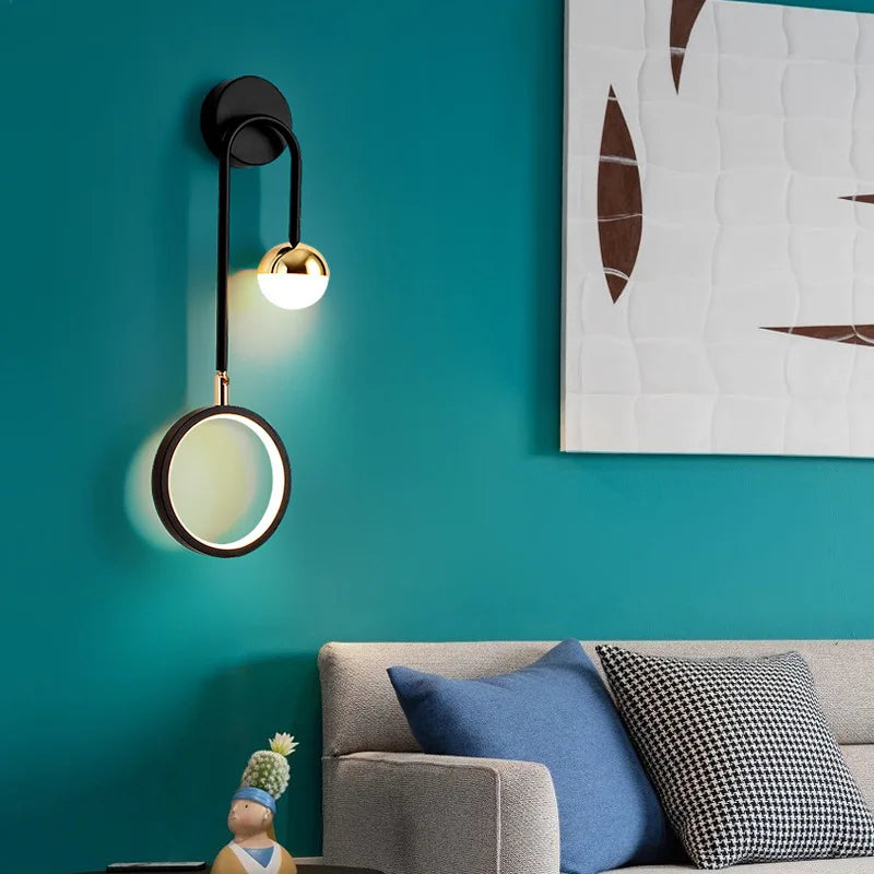 Modern Nordic LED Wall Light for Stylish Home Illumination