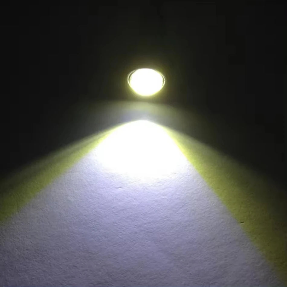 18MM COB LED Car Eagle Eye Lights 12V DRL Backup Marker Fog Lights