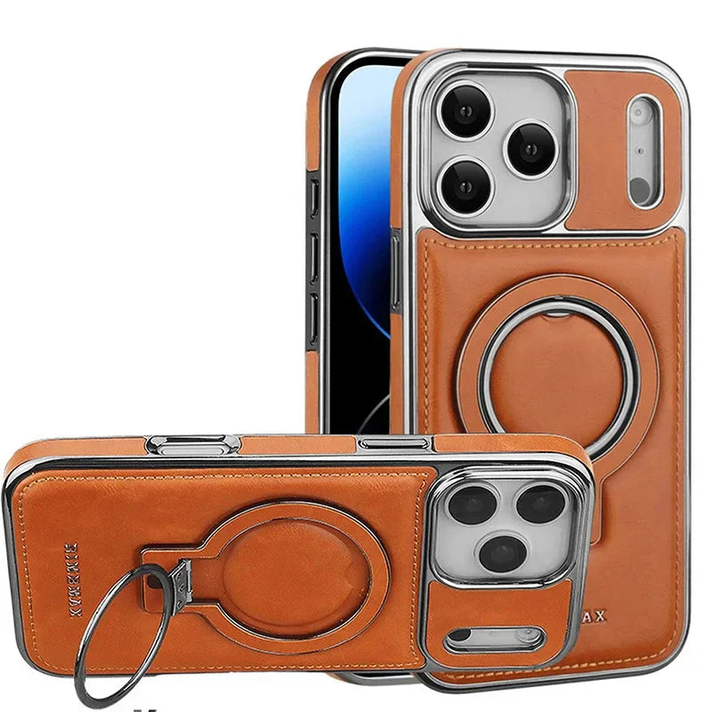 Premium Leather iPhone Case for Ultimate Protection and Style-Orizon Depot