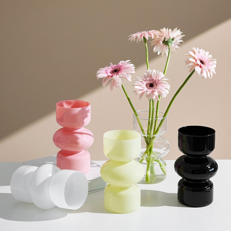 Multicolor Glass Animal Vase - Unique Home Decor Accent-Orizon Depot