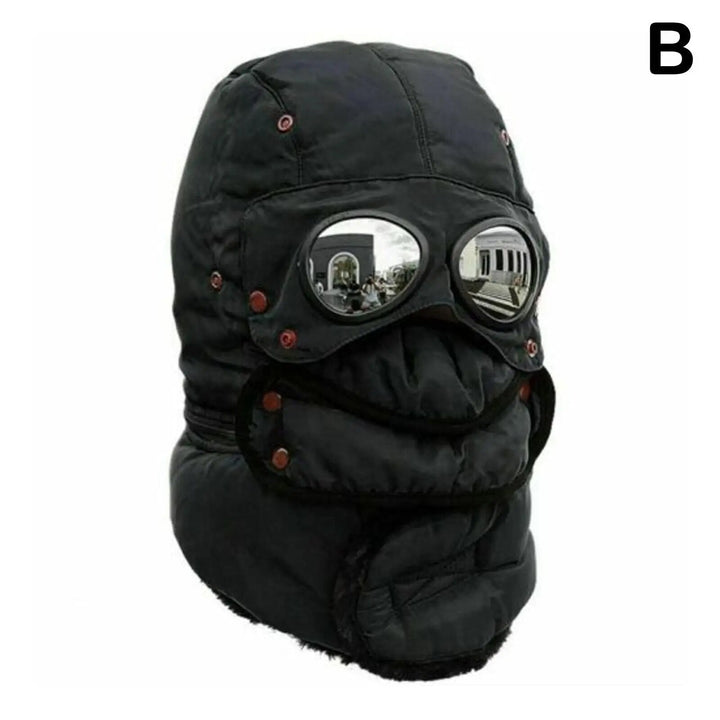 Thermal Windproof Face Covering Beanie for Cold Weather Protection-Orizon Depot