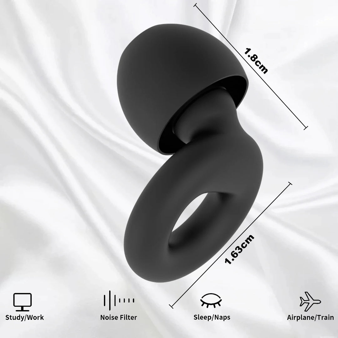 Earplugs for Swimming, Sleep, and Noise Reduction