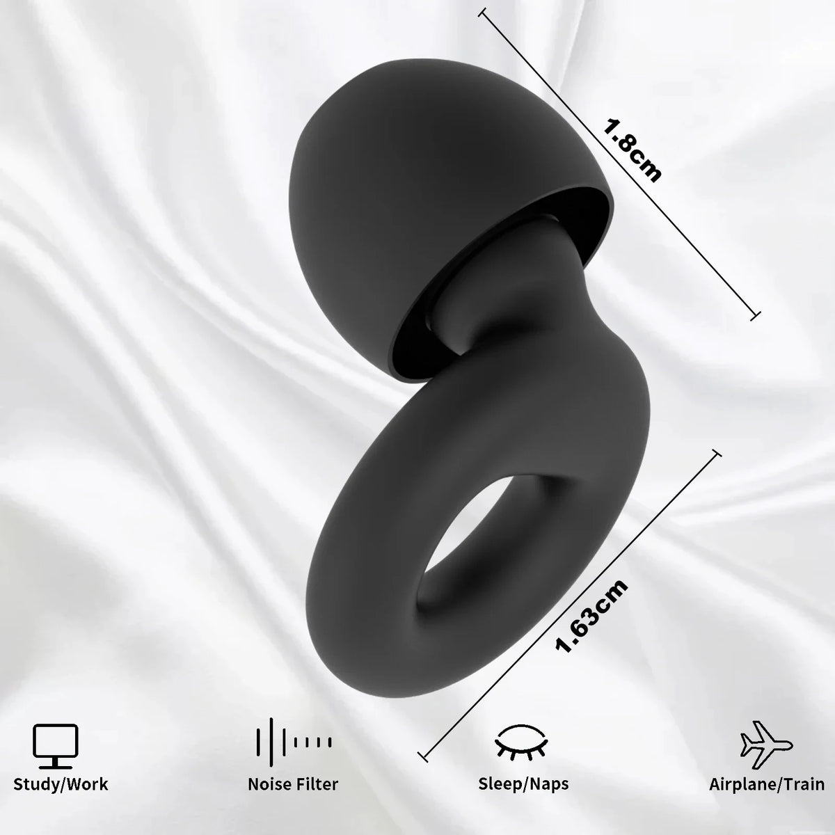 Earplugs for Swimming, Sleep, and Noise Reduction - Outdoor Decor