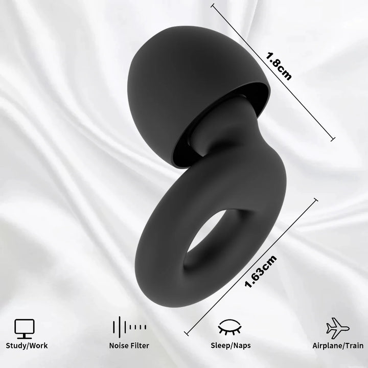 Earplugs for Swimming, Sleep, and Noise Reduction