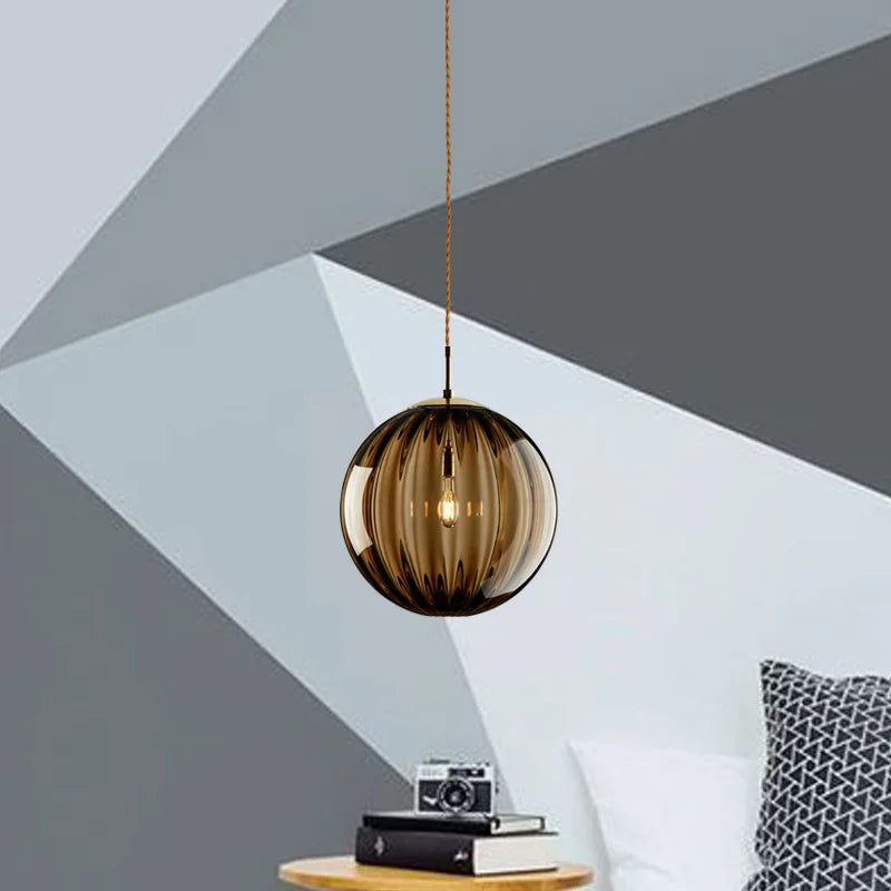 Contemporary Glass Ball Pendant Light | Nordic Style for Any Room