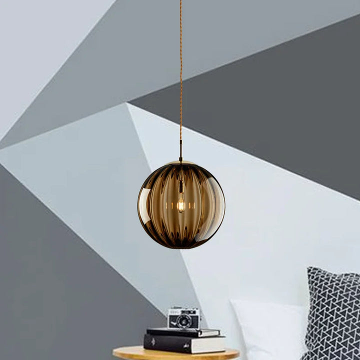 Contemporary Glass Ball Pendant Light | Nordic Style for Any Room